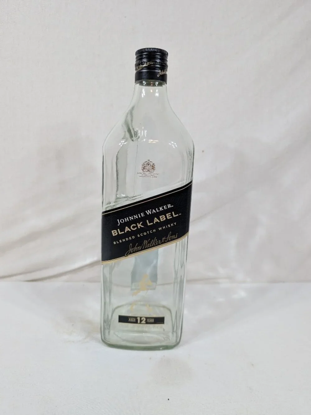 Johnny Walker Black Label Liquor Bottle